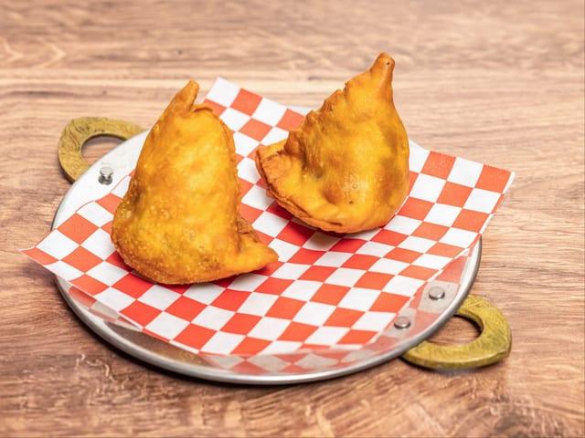 Samosas.