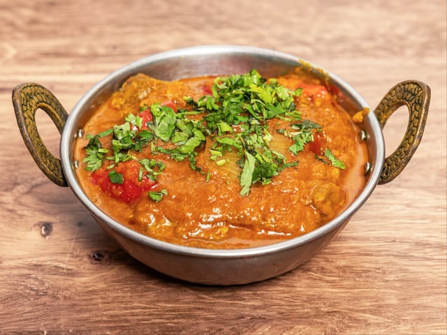 Karahi Gosht (Lamb).