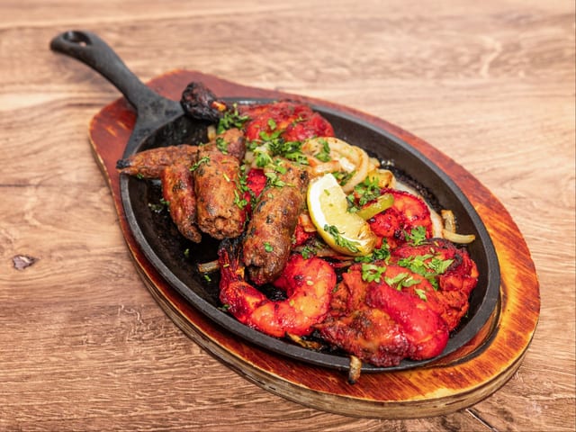Tandoori Mixed Grill.
